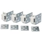 CSEMPEMÁGNES (4DB/SZETT)  / UNIVERZÁLIS MÁGNESES RÖGZÍTŐ SZETT