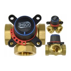   5/4" GOSHE HÁROMJÁRATÚ KEVERŐSZELEP MOTOROZHATÓ KVS.18