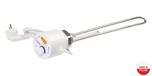 Elektromos bojler fűtőbetét 6/4"-2KW / termosztát, fűtőpatron, fűtőszál vízmelegítőhöz