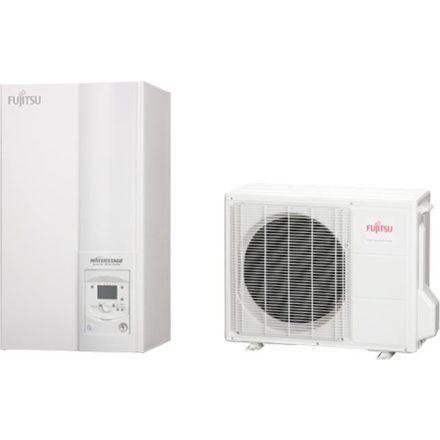 FUJITSU Waterstage levegő-víz hőszivattyú "COMFORT" WSYA080ML3/WOYA060KLT (hidraulikus egység+kültéri egység) 5,5 kW,230V, R32