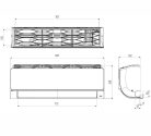 LG ArtCool 3,5 kW inverteres split klíma szett (AC12BK.NSJ+AC12BK.UA3)