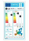 LG DualCool Pro 3,5 kW inverteres split klíma szett (W12TE)