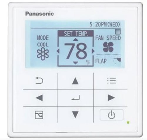 Panasonic Elite 22,4 kw multi légcsatornázható hőszivattyú szett, 3db beltéri egységgel, elosztó idommal, távirányítóval