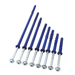   Peremes dűbel hatlapfejű peremes csavarral (TORX) M10x160mm (25db/dob)