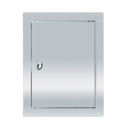   INOX szervízajtó 150x200mm VORTZ (csempeajtó, ellenőrző ablak, revíziós ajtó)