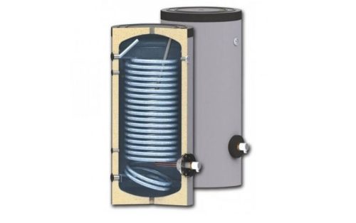 SUNSYSTEM SWP N 200 indirekt használati meleg víz tartály hőszivattyúhoz (200 liter)- 1 hőcserélővel (1,9m2)