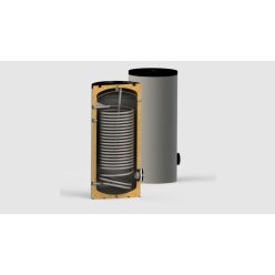   SUNSYSTEM SWP N 2L 200 indirekt HMV tartály hőszivattyúhoz (187 liter) - 1 extra mértű hőcserélővel (2,8 m2)