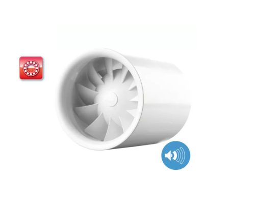 Vents Quietline 125  golyóscsapágyas elszívó csőventilátor
